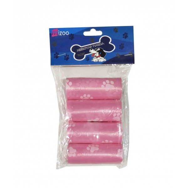 ΣΑΚΟΥΛΕΣ ΠΕΡΙΤΤΩΜΑΤΩΝ ΣΚΥΛΟΥ ΜΕ ΠΑΤΟΥΣΕΣ 4ΡΟΛΑ 4 ΧΡΩΜΑΤΑ 1192-02